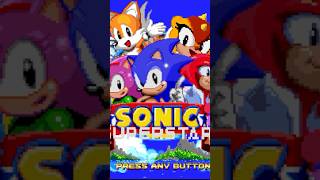 Sonic Superstars Title Screen Sonic 3 AIR Mod [upl. by Ahsatal511]