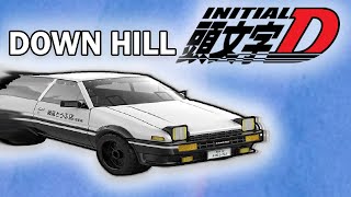 Akina Drift Master AE86 Tofu Shreds the Mountain [upl. by Parfitt445]