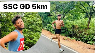 SSC GD 5km फिजिकल में ऐसे दौड़ना है 😱 5km race Best tips ssc gd Running tips [upl. by Durning]