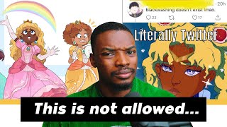 Twitter Artists Drawing Black Characters Is Problematic [upl. by Karna]