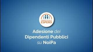 Adesione dei dipendenti pubblici su NoiPA [upl. by Azenav361]