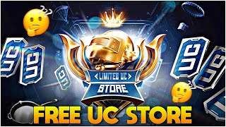 UC Limited Store in PUBG MOBILE  Get Free 600 Limited UC [upl. by Earley733]