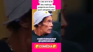 SEU MADRUGA PENSOU QUE O CHAVES FOI ATROPELADO DE VERDADE🤣 humor comedia risos [upl. by Marinelli203]