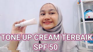 REVIEW TONE UP CREAM TERBAIK MENCERAHKAN SEKETIKA INNISFREE CHERRY BLOSSOM GLOW SPF 50 [upl. by Hcurob]