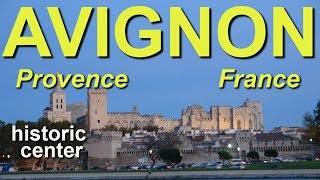 Avignon France  the historic center [upl. by Ballard724]