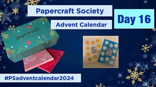 PCS Advent Calendar Day 16 reveal  psadventcalendar2024 itsjustpaper CraftStashcoukTV [upl. by Euqinot549]