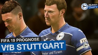 Arminia Bielefeld  VfB Stuttgart 8 Spieltag  Prognose Fifa 20 [upl. by Kermit]