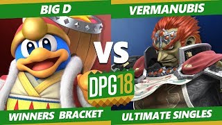 Smash Ultimate Tournament  Vermanubis Ganondorf Vs CACAW  Big D Dedede DPOTG18 SSBU WR1 [upl. by Levy]