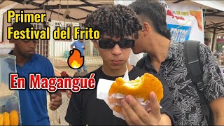 Primer Festival del Frito en Magangué 🍴🔥 [upl. by Tnecniv]