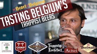 Tasting Belgiums Trappist Beers [upl. by Norri]