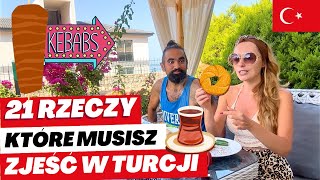 21 RZECZY KTÓRE MUSISZ ZJEŚĆ W TURCJI  TUREK MÓWI CO WARTO ZJEŚĆ I CO POLECA W TURCJI 🇹🇷 [upl. by Cassiani319]