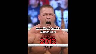 Every Royal Rumble Winner From 20072013 [upl. by Maibach]