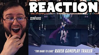 Gors quotMultiVersus Raven  Too Dark to Care Gameplay Trailerquot REACTION 1010 Design [upl. by Bergmann]