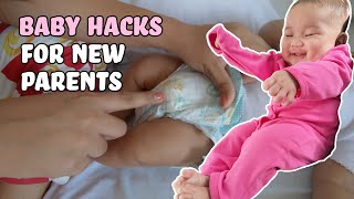 Baby Hacks For New Parents Tagalog Paano magalaga ng Baby House Caraan [upl. by Pawsner]