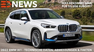 2022 BMW iX1 technische Daten Abmessungen Fakten Electric Drive News [upl. by Beffrey65]