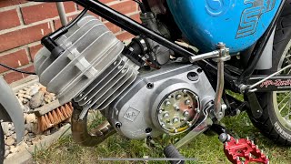 Simson Tuning 85ccm Membran  Motor Umbau K7 Ronge  Forgi 2t [upl. by Leanne]