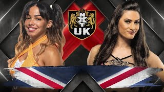 NXT UK  NINA SAMUELS VS ALEAH JAMES [upl. by Dyche459]