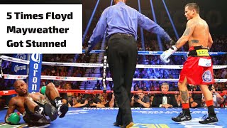 5 Times Floyd Mayweather Got Stunned [upl. by Ennyl]