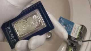 PAMP Suisse 1 oz Fortuna Silver Bar 999 Fine Review [upl. by Kissel]