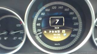 Mercedes 2012 c200 CGI Turbo 0100 in 67 seconds [upl. by Annoif100]