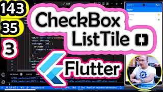 35ٍCheckBoxListTile  Flutter Course 2024 بالعربى [upl. by Lledrev488]