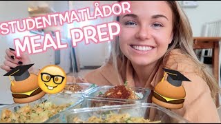 MEAL PREP  STUDENTMATLÅDOR [upl. by Westbrooke]