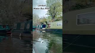 londonwaterbus waterbus london camdenmarket [upl. by Akinnej]