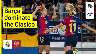 HIGHLIGHTS  Real Madrid vs FC Barcelona Liga F 202425 Matchday 10 [upl. by Breeze]