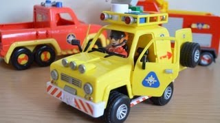 Fireman Sam Tom Thomas Mountain Rescue 4x4 Jeep Sounds Lights Toy Review [upl. by Welcome]