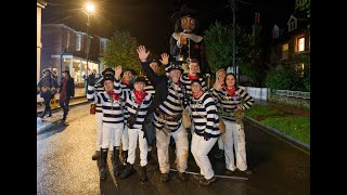 Lindfield Bonfire Society Procession 2023 [upl. by Enitsenre]