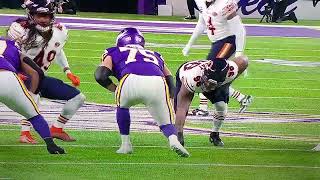 Montez Sweat Sacks Josh Dobbs NFL Bears vs Vikings [upl. by Jean-Claude]