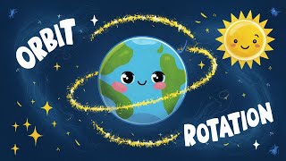 Earths Orbit amp Rotation Song  Learn Day Year amp Earths Movement in Space [upl. by Mukund]