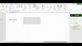 How to insert a date picker in Excel [upl. by Oyam465]