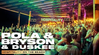 Pola amp Bryson  Duskee  Live  Hospitality On The Beach 2023 [upl. by Ahsenav]