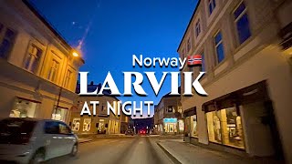 Norway 🇳🇴 Larvik at night [upl. by Belding]