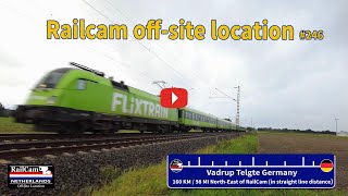 Railcam Offsite Location Telgte Germany 246 [upl. by Hendrickson]