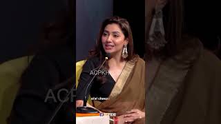 Mahira Khan Talk About Sleeveless Dress😮 mahirakhan mahira shortsfeed [upl. by Nadbus]