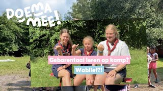 Gebarentaal leren met de hele groep Daar hebben Louise en FOS De Sperwer wel oren naar [upl. by Nikki647]