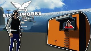 TSUNAMI BUNKER TESTING SURVIVAL  Stormworks Multiplayer Gameplay  Tsunami Simulator [upl. by Reede]