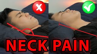 4 Top Sleeping Positions For Posture amp Neck Pain  Pillow Positions  Reduce Snoring  Best Pillow [upl. by Cinimod]