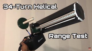 Homemade 34Turn Helical Antenna for Long Range FPV Review amp Range Test  Helical vs Patch [upl. by Mcallister341]