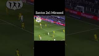 SANTOS 2x1 Mirassol  Gol do Willian Bigode [upl. by Jinny]