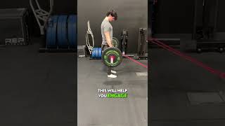 One Trick to Help Improve Your Deadlift Technique Keep Back Straight amp Deadlift More Weight [upl. by Alesandrini]