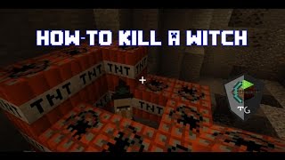 Howto Kill a Witch  Minecraft [upl. by Kcin]