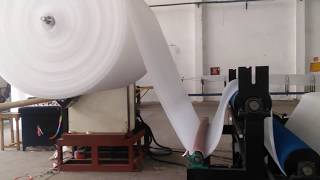 FLY200 EPE Foam sheet extrusion machine 珍珠棉发泡机FLY200 [upl. by Shirline]