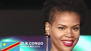 DEM REPCONGO  Andrea MOLOTO Contestant Introduction Miss World 2016 [upl. by Corey]