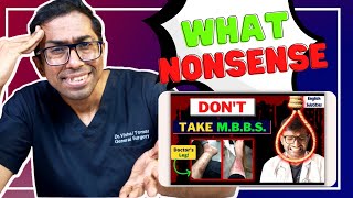 Reality of Becoming A Doctor in India  Reacting to DrDarshanPatelAIIMS [upl. by Doownel]