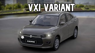 Maruti Dzire VXi Variant Feature List Explained  VFM Variant  779 Lakhs [upl. by Nuahc]