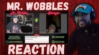 Mr Wobbles  Beautiful TikTok Songs On Omegele REACTION [upl. by Hudson]