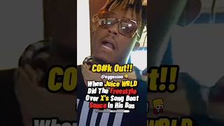 WHEN JUICE WRLD DID A FREESTYLE OVER X’s BEAT SAUCE… [upl. by Haslett143]